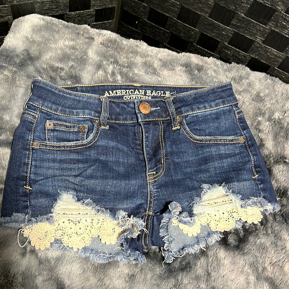 American Eagle jean shorts